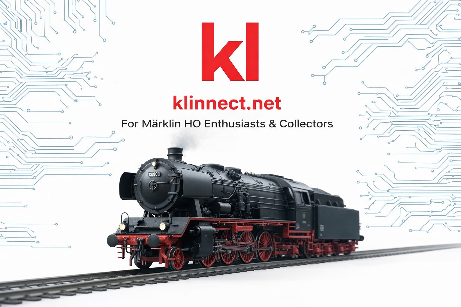 klinnect app showing a Märklin HO collection